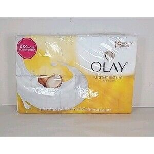 16 Pack Olay Ultra Moisture Beauty Bar w/Shea Butter  3.75 oz Each